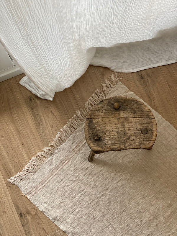 Le tapis en lin